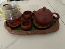 金鑲玉 宜興原礦紫砂茶具套裝 大紅袍茶具整套西施壺茶壺茶杯茶海送禮物 宏圖宜興紫砂茶具套裝 曬單實(shí)拍圖