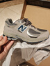 NEW BALANCE7-14歲大童網(wǎng)面格雷系復(fù)古運(yùn)動(dòng)鞋2002R 曬單實(shí)拍圖