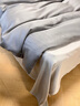 AMOR【一級認證】60支蘭精天絲床上四件套冰絲被套床單床笠款高檔夏季 【LF天絲】巴黎灰色拼光澤灰色 1.5/1.8m床單款(被套200x230cm) 曬單實(shí)拍圖