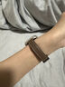 適用iwatchs9手表帶s10新款s10女生蘋果手表s7s6表帶s5磁吸s9皮質(zhì) 焦褐色 適用iwatch s10【42mm】表帶 曬單實(shí)拍圖