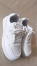 達芙妮經(jīng)典白色板鞋女2026新款春季學(xué)院風(fēng)增高休閑運動(dòng)百搭小白鞋女 曬單實(shí)拍圖