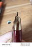 PILOT【新年禮物】百樂(lè )Capless鋼筆按壓伸縮式18K金尖9代絣布紋黃銅筆桿成人練字高檔送禮墨水筆 金紅色 F尖/約0.4-0.5mm日常書(shū)寫(xiě)用 曬單實(shí)拍圖