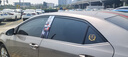 酷斯特（KUST）汽車(chē)裝飾金屬車(chē)貼側(cè)標(biāo)車(chē)身車(chē)窗麥穗車(chē)標(biāo)貼改裝個(gè)性時(shí)尚創(chuàng)意車(chē)外貼 豐田【大號(hào)側(cè)標(biāo)】金色一個(gè) 曬單實(shí)拍圖
