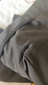 必邁男女新款跑步輕彈抓絨長(zhǎng)褲防風(fēng)保暖訓(xùn)練運(yùn)動(dòng)褲 暗夜黑 L 女 曬單實(shí)拍圖