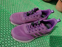 舒悅吉祥老人鞋春秋款輕便舒適防滑中老年人運動(dòng)鞋網(wǎng)面男鞋女鞋軟底健步鞋 紫色女款 38 曬單實(shí)拍圖