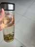 希諾（HEENOOR）加厚單層玻璃杯大容量便攜時(shí)尚帶蓋泡茶水晶杯戶(hù)外運(yùn)動(dòng)車(chē)載水杯子 本色 XN-6053【460ML】 曬單實(shí)拍圖