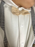 戴維貝拉新生兒爬服春裝男寶寶假兩件紳士長(zhǎng)爬哈衣連體衣 曬單實(shí)拍圖