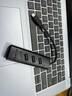 品勝Type-C擴(kuò)展塢 USB-C轉(zhuǎn)網(wǎng)口網(wǎng)線轉(zhuǎn)接頭HDMI/PD/SD/TF轉(zhuǎn)換器拓展塢3.0分線器支持雷電3/4 Type-C轉(zhuǎn)千兆網(wǎng)口/USB3.0*3（簡約款） 曬單實拍圖