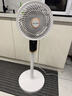 美菱2025新款智能語(yǔ)音空氣循環(huán)扇電風(fēng)扇家用輕音節能大風(fēng)量渦輪換氣扇落地扇遙控臥室大風(fēng)力臺地兩用 【白色智能款】AI語(yǔ)音互動(dòng)+負離子凈化+贈送遙控器 曬單實(shí)拍圖