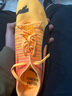 彪馬Puma Nitro100 2代 千呼萬喚始出來 田徑精英彪馬厚底短跑釘鞋 赤焰巴黎Nitro 100 2/380002-01 44.5 曬單實(shí)拍圖