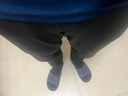 361°男褲運動(dòng)褲男夏季寬松透氣361度男士休閑褲束口健身速干跑步褲子 黑色-4710 冰絲透氣（長(cháng)褲） M （170） 曬單實(shí)拍圖