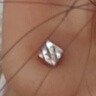 潮宏基PT950鉑金耳釘送女友禮物計(jì)價(jià) 鉑雅 EEP40000528 一對(duì)款約1.25g 曬單實(shí)拍圖