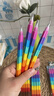 迷著(zhù)兒童積木鉛筆小學(xué)生免自動(dòng)可換筆芯一節拼接下蛋筆可愛(ài)導彈筆 4袋 共 16支 筆 一支8節 其他/other x  HB 曬單實(shí)拍圖