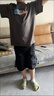 淘尼鼠男童夏季t恤短袖2025新款炸街衣服兒童純棉體恤男孩夏裝潮牌上衣 咖啡色 160 曬單實(shí)拍圖