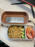 蒸煮俠電熱飯盒免注水可插電保溫飯盒上班族帶飯學(xué)生便攜式恒溫加熱飯盒 奶油白【加厚純304內膽】 曬單實(shí)拍圖