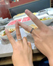 中國黃金藍(lán)桉與鳥情侶戒指一對求婚銀對戒七夕情人節(jié)禮物送女友老婆生日 藍(lán)桉與鳥情侶戒指【京速達(dá)】 曬單實拍圖