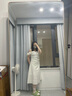 妙奕嘉法式白色連衣裙裙子女士夏季2025衣服新款輕奢高級(jí)感無(wú)袖長(zhǎng)裙純欲 法式方領(lǐng)泡泡袖連衣裙 M 【建議90-105斤】 曬單實(shí)拍圖