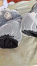 蕾絲繡花雙層袖套女韓版洋氣可愛辦公套袖秋冬防臟護(hù)袖 S02黑白1雙 曬單實(shí)拍圖