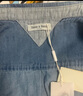 davebell戴維貝拉男童襯衫兒童衣服童裝寶寶牛仔衣小童上衣秋裝嬰兒襯衣DBX14759-NN牛仔藍(lán)130cm 曬單實(shí)拍圖