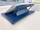 LALO電腦支架多功能收納內膽包便攜支架三合一適用Macbookair14寸手提筆記本電腦包13寸輕薄保護套 海軍藍【雙角度調節+可收納電源+防潑濺】 13寸 曬單實(shí)拍圖