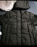 馬登工裝山系可拆卸羽絨服男保暖機能連帽馬甲背心男士面包服外套秋冬 炭黑色 L 曬單實(shí)拍圖