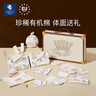 EVOCELER新生兒禮盒嬰兒衣服嬰兒禮盒寶寶滿(mǎn)月送禮新生兒衣服禮盒兒童禮物 12件套（英倫皇冠） 新生祝福-推薦3-6個(gè)月 曬單實(shí)拍圖