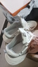 RXXBFB厚底老爹鞋女2026春夏季新款網(wǎng)面小白鞋女鞋增高百搭休閑運動(dòng)鞋 白色 39 (245mm) 曬單實(shí)拍圖