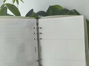 Kasimir卡西米爾卡西米爾膠套活頁(yè)本可拆卸a5尺寸高顏值學(xué)生專(zhuān)用筆記本空白頁(yè)dly手賬本日記本 【午后茶園】A5活頁(yè)本 曬單實(shí)拍圖