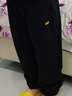 LeeLee牛仔褲男童寬松流運(yùn)動(dòng)休閑褲LK3X1SBB0249 黑灰色 150  曬單實(shí)拍圖