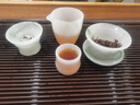 祥瑞盤古琉璃茶具套裝家用輕奢泡茶杯蓋碗套裝高檔送禮盒裝功夫茶具品茗杯 9頭飄綠琉璃竹節(jié)茶具【簡裝】 曬單實(shí)拍圖