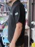 束揚(yáng)高端彈力廚師工作服夏季短袖定制男餐飲酒店西餐廳廚師長(zhǎng)工衣服裝 【超柔彈力透氣網(wǎng)】黑色短袖 XL 曬單實(shí)拍圖