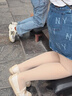 思加圖2025春季小碎金大麥鞋漁夫鞋懶人鞋女鞋9UA37AA5 小燕麥  38  曬單實(shí)拍圖