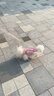 TOUCHDOG小香風斜挎單肩寵物包外出便攜包小狗斜挎包狗狗小型犬貓包 薔薇粉 M碼【建議7-12斤】 曬單實拍圖