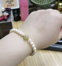 PWL和田玉淡水珍珠手鏈女小眾輕奢ins閨蜜手串夏新款氣質(zhì)百搭潮手飾 和田玉淡水珍珠手鏈 曬單實拍圖
