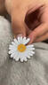 權志龍同款雛菊太陽(yáng)花胸針高端奢華百搭衣服胸花別針配飾2025新款 缺口小雛菊 曬單實(shí)拍圖