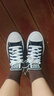 匡威（Converse）厚底鞋女鞋新款70S低幫帆布鞋松糕鞋云朵Move增高硫化鞋小個子 570256C 經(jīng)典黑 36 /5.5 曬單實拍圖