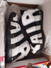 NIKE耐克正品 AIR MORE UPTEMPO (GS) 兒童復(fù)古籃球鞋高幫運動鞋 DQ6200-001 40 曬單實拍圖