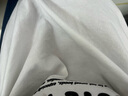 唐獅春秋季新款女裝印花插肩袖長(zhǎng)袖T恤女dx 黑色 L 曬單實(shí)拍圖