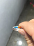 羅泰老銀匠990足銀琺瑯戒指男女士款復(fù)古國風(fēng)九尾狐指環(huán)七夕禮物 琺瑯九尾狐戒指 曬單實拍圖