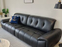 帕沙曼國貨補貼真皮沙發(fā)頭層牛皮意式小戶(hù)型直排復古小酒窩沙發(fā)7104ZP 2.7米多人位【USB充電】 MP真皮:紫羅蘭+記憶棉+竹炭海綿 曬單實(shí)拍圖