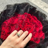 曼迪諾培育鉆石鉆戒經(jīng)典四爪人工鉆石戒指戒子結婚求婚送女友 銀鑲1克拉D/VVS[國內證書(shū)】 曬單實(shí)拍圖