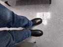 意利·零度潮輕奢男鞋真皮休閑皮鞋男春夏季新款鏤空透氣防臭運(yùn)動(dòng)鞋子輕便軟底 黑色 鏤空【品牌男鞋】限量款 40 (250mm) 曬單實(shí)拍圖