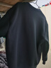 JEANSWEST LIFE真維斯重磅加絨華夫格衛衣男士冬季保暖外套寬松休閑男款百搭上衣 曬單實(shí)拍圖