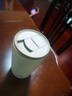 膳魔師（THERMOS）簡約便攜隨手杯情侶保溫杯TCDP-300/400學(xué)生高顏值隨手防燙咖啡杯 奶油白(WH) 415ml（不密封） 曬單實拍圖