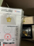 京東京造金鑲鉆系列足金蝴蝶吊墜贈送銀鏈 生日禮物送女友送老婆≥1.9g 曬單實(shí)拍圖