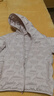 波司登（BOSIDENG）【斷碼清倉(cāng)】于適同款輕薄鵝絨羽絨服男款90絨壓膠不跑絨秋季外套 沙石卡7477 XS 165/88A 曬單實(shí)拍圖