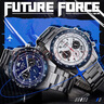 西鐵城（CITIZEN） 手表Future Force光動(dòng)能手表男士表FF系列時(shí)尚休閑情人節禮物 CA4554-84H 曬單實(shí)拍圖