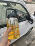 麥舒特德國高硼硅玻璃水杯大號大容量運動水壺防摔耐高溫茶水分離桶 【加厚防爆】高硼硅玻璃杯 800ml (茶水分離+可背杯套+雙飲) 曬單實拍圖