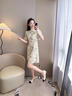 鉑吶苓拼色平底單鞋女小香風(fēng)溫柔軟淺口平底單鞋瓢鞋配裙子船鞋瑪麗珍鞋 晚晚風(fēng)平底單鞋【米白色】 38 曬單實(shí)拍圖