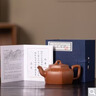 悅本堂新中式整套原礦紫砂功夫茶具套裝家用辦公茶壺茶杯蓋碗茶具禮盒 紫砂（遠山漢瓦壺）10頭+禮盒裝 曬單實拍圖